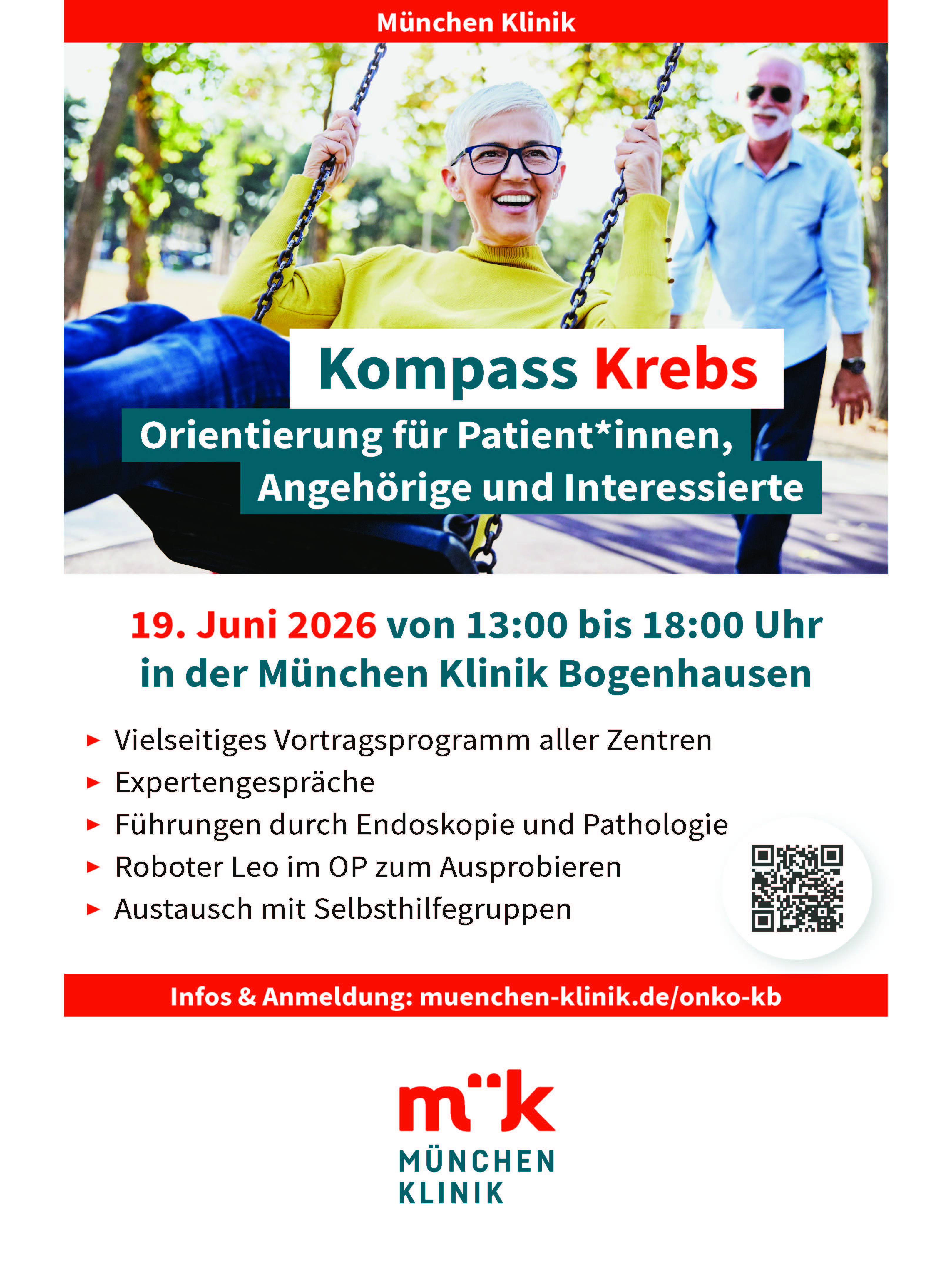 Veranstaltung Kompass Krebs am 19. Juni 2026
