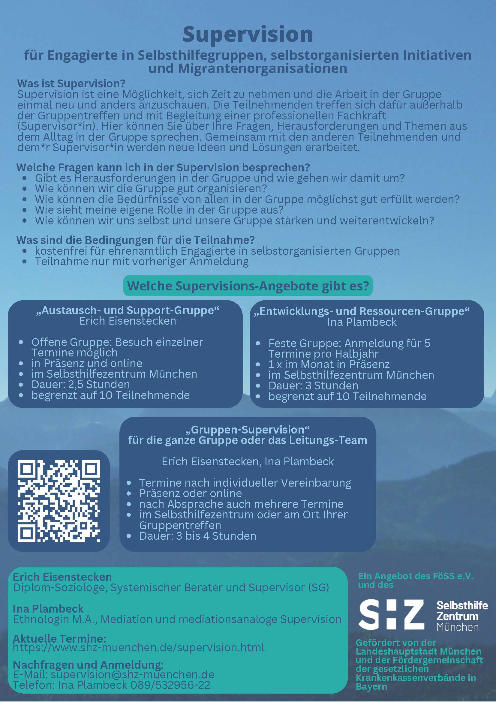 Supervisionsangebot