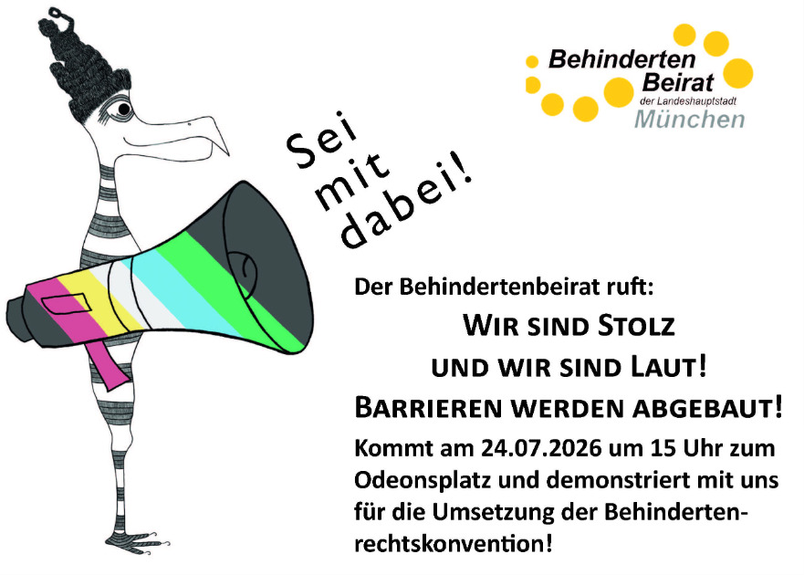 Disability Pride Month München 2026